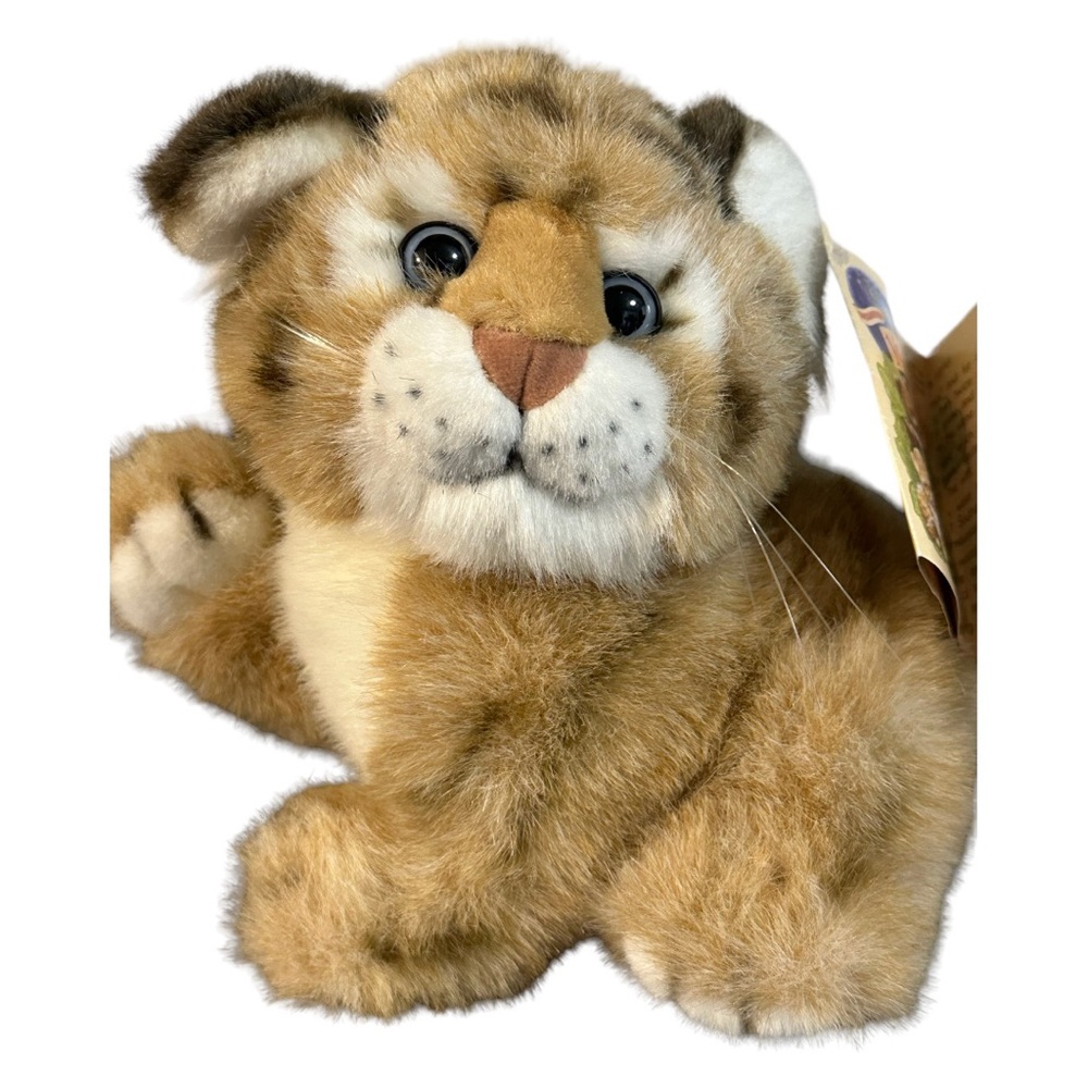 NWT Jungle Endangered Species 1997 9”  Young’uns Tiger Plush Stuffed Animal New